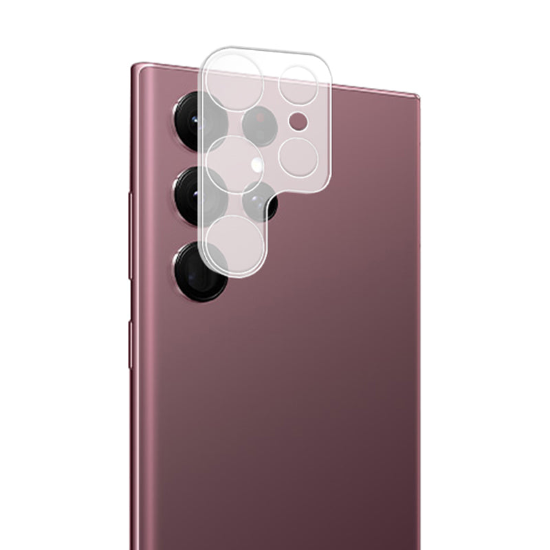 MOCOLO For Samsung Galaxy S23 Ultra Camera Lens Protector, Anti-explosion Silk Printing HD Tempered Glass Lens Protective Film