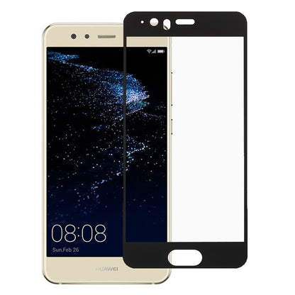 For Huawei P10 Silk Print Full Screen Cover Mobile Tempered Glass Protector Film