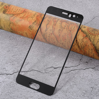 For Huawei P10 Silk Print Full Screen Cover Mobile Tempered Glass Protector Film