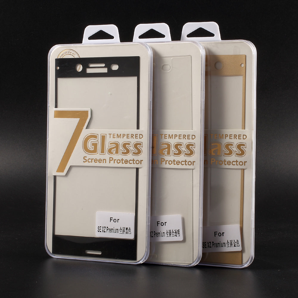 For Sony Xperia XZ Premium Full Size Tempered Glass Screen Protector