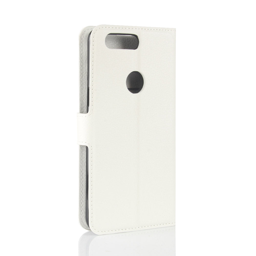 Litchi Texture Wallet Stand Leather Case for OnePlus 5T