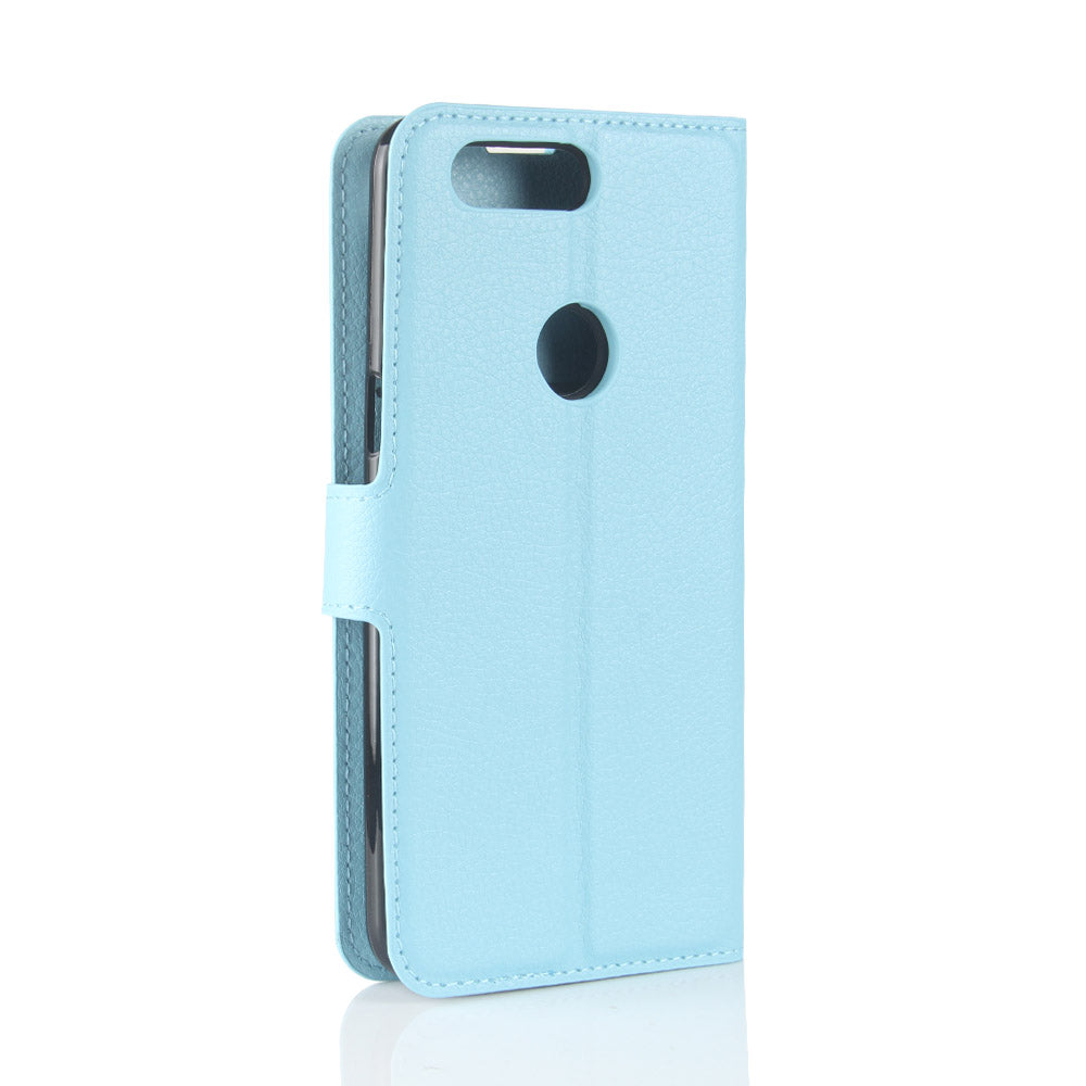 Litchi Texture Wallet Stand Leather Case for OnePlus 5T