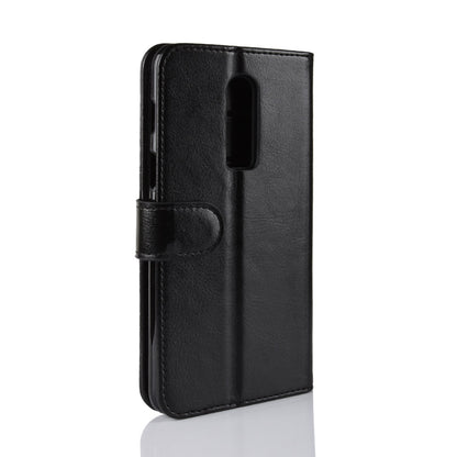 Crazy Horse Magnetic Stand Wallet Leather Mobile Phone Case for OnePlus 6