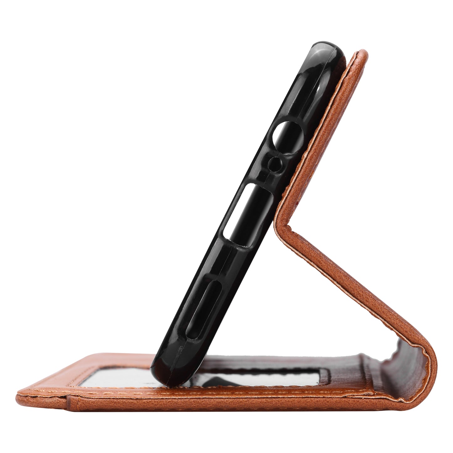 PU Leather Auto-absorbed Stand Wallet Phone Case for OnePlus 6