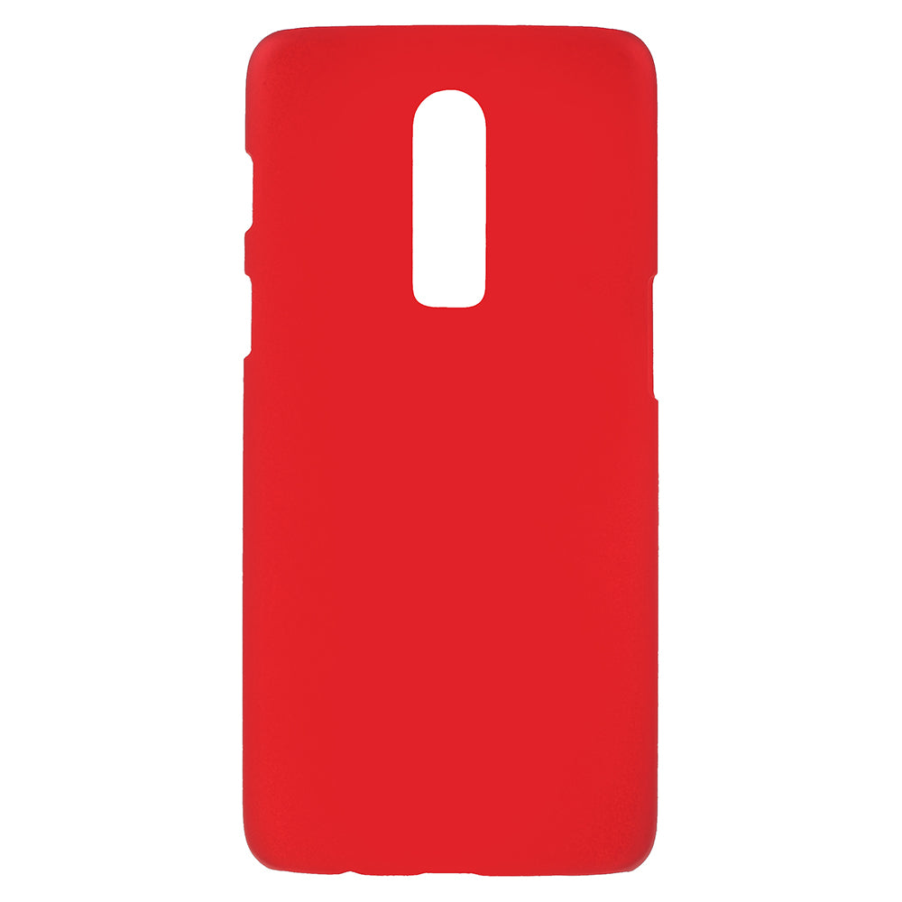 For OnePlus 6 Rubberized Hard Plastic Case