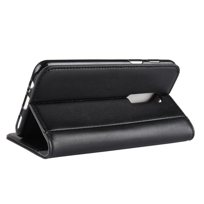 Genuine Leather Wallet Stand Mobile Phone Cover for OnePlus 6