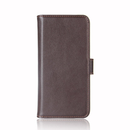 Genuine Leather Wallet Stand Mobile Phone Cover for OnePlus 6