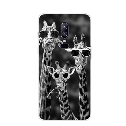 Pattern Printing TPU Phone Shell for OnePlus 6