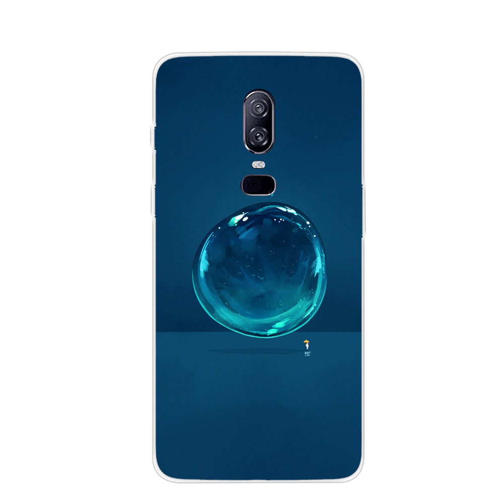 Pattern Printing TPU Phone Shell for OnePlus 6
