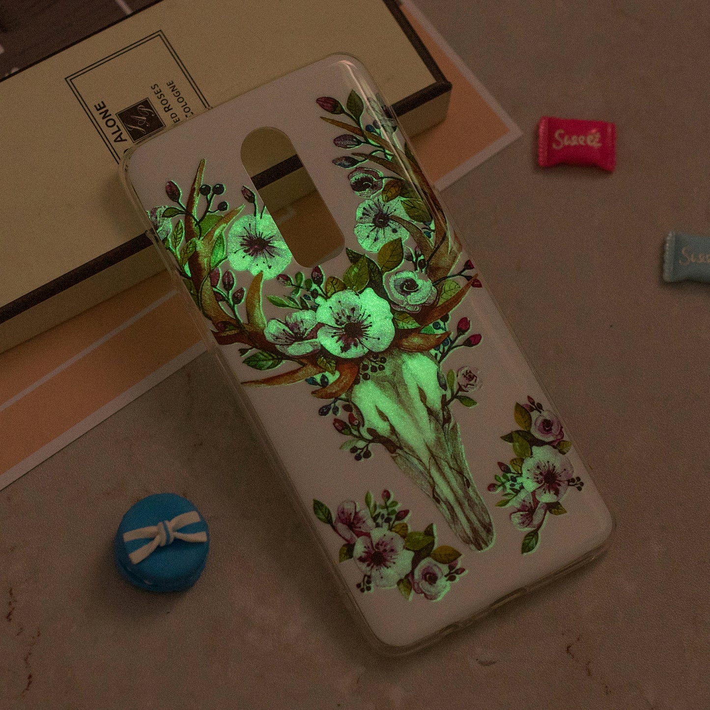 Noctilucent IMD TPU Case for OnePlus 6