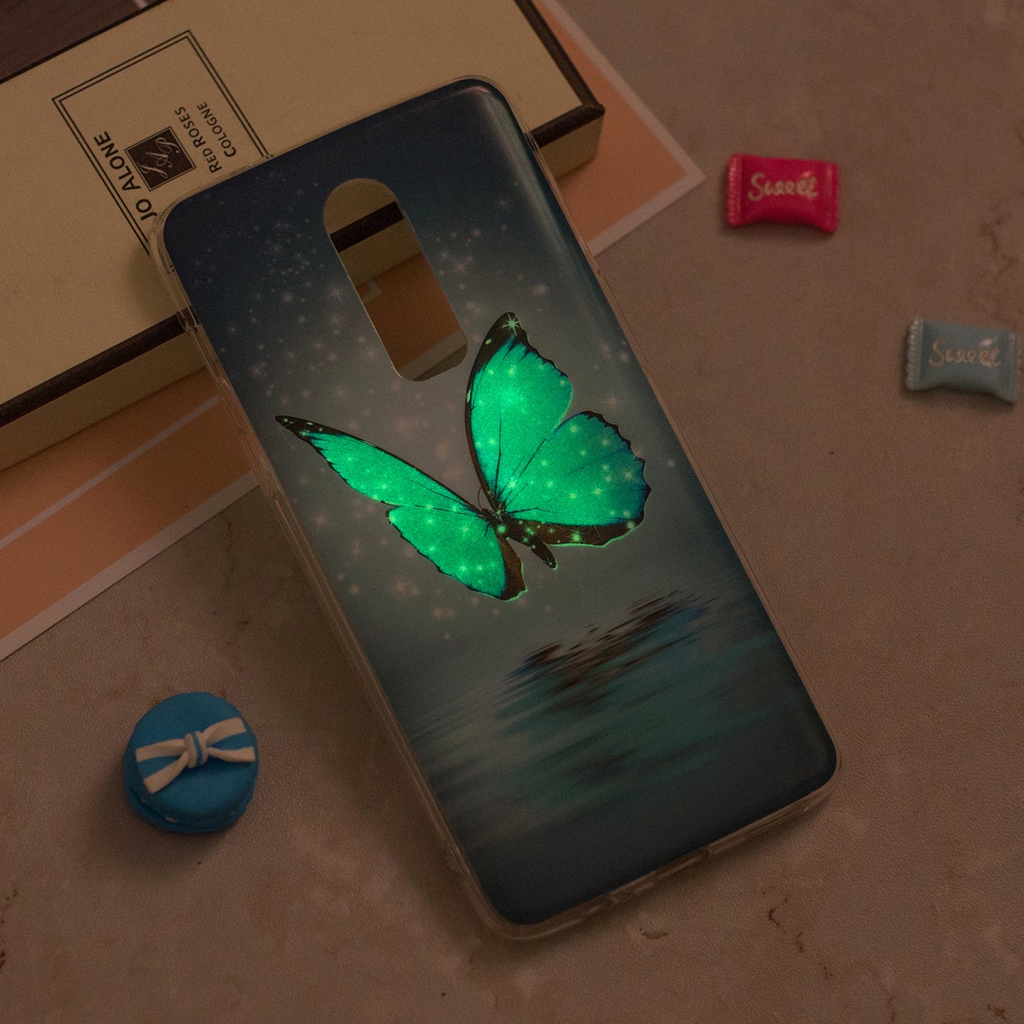 Noctilucent IMD TPU Case for OnePlus 6