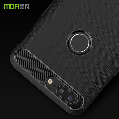 MOFI Carbon Fiber Texture Brushed TPU Phone Cover for OnePlus 5T