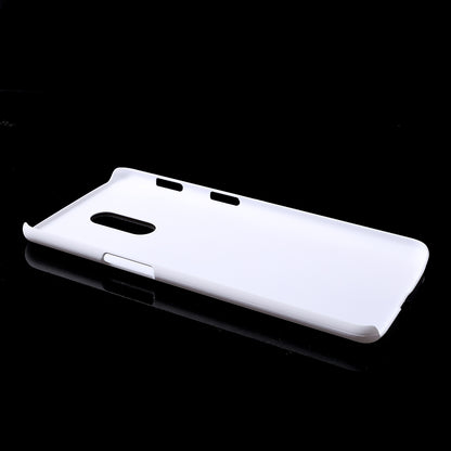 For OnePlus 6T Rubberized Hard PC Protective Back Phone Casing