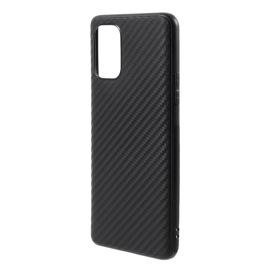 For OnePlus 8T Carbon Fiber TPU Phone Shell