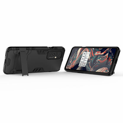 2 in 1 Kickstand Plastic + TPU Hybrid Cover for OnePlus 9 (EU / US Version)