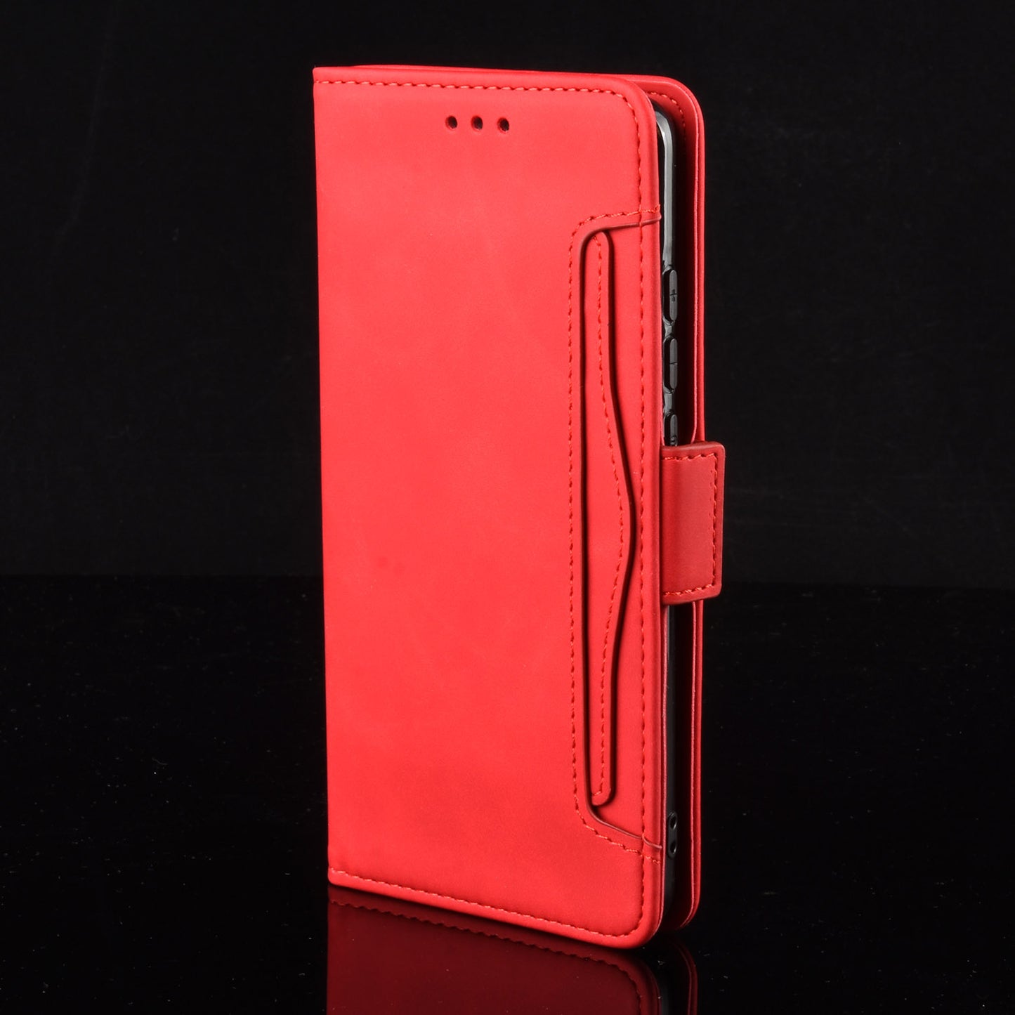 For OnePlus 9 Pro Full Protection Leather Wallet Protective Case with Multiple Card Slots Design
