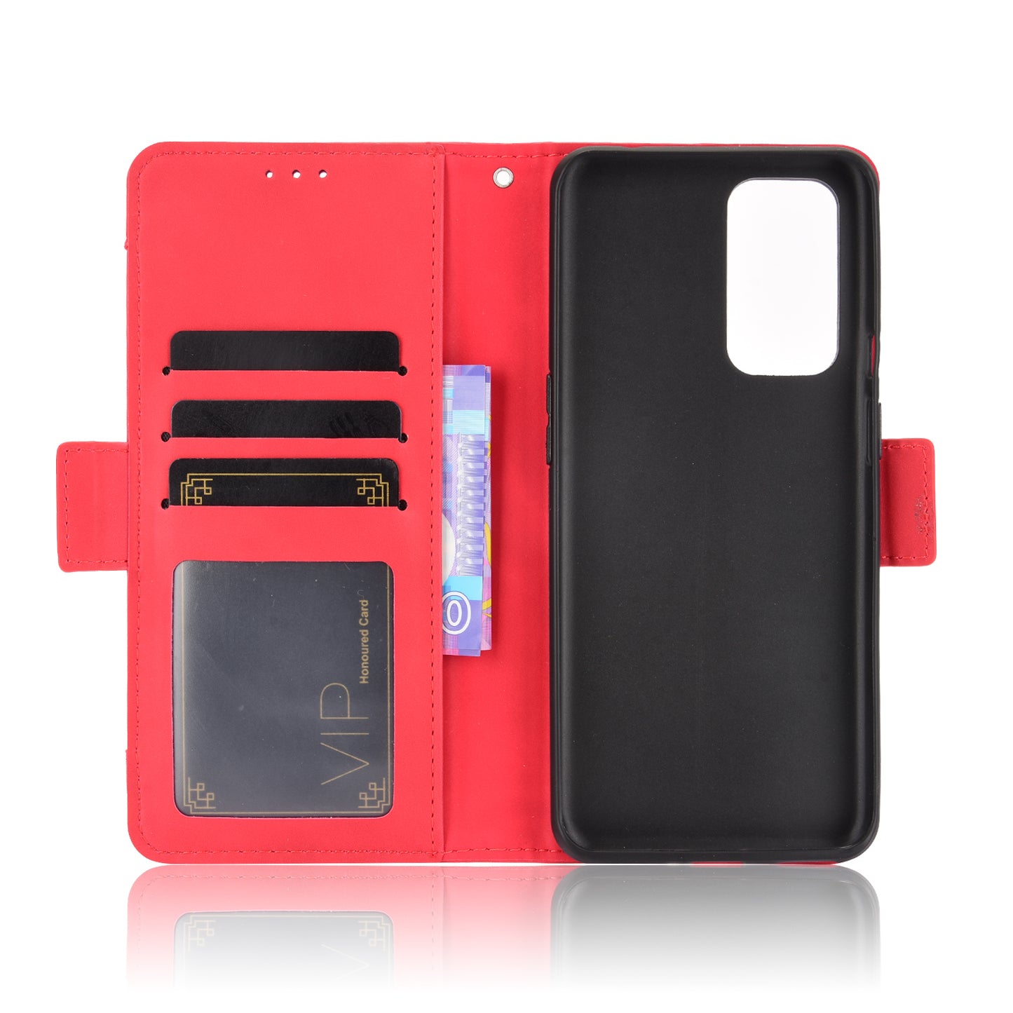 For OnePlus 9 Pro Full Protection Leather Wallet Protective Case with Multiple Card Slots Design