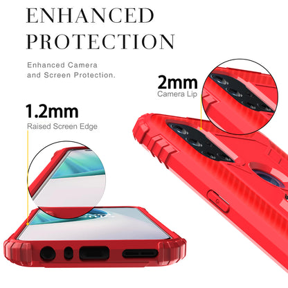 TPU Finger Ring Kickstand Phone Protective Case for OnePlus Nord N10 5G