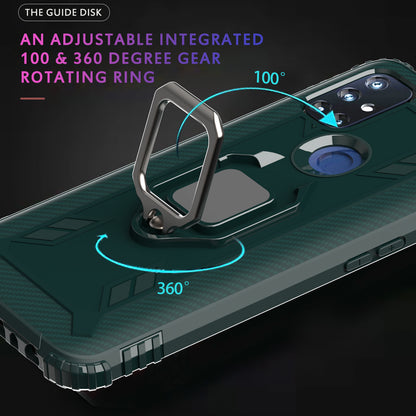 TPU Finger Ring Kickstand Phone Protective Case for OnePlus Nord N10 5G