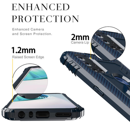 TPU Finger Ring Kickstand Phone Protective Case for OnePlus Nord N10 5G