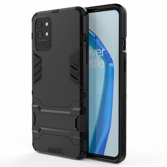 2 in 1 Design Protective PC + TPU Hybrid Phone Cover Case with Kickstand for OnePlus 9R