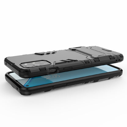 2 in 1 Design Protective PC + TPU Hybrid Phone Cover Case with Kickstand for OnePlus 9R