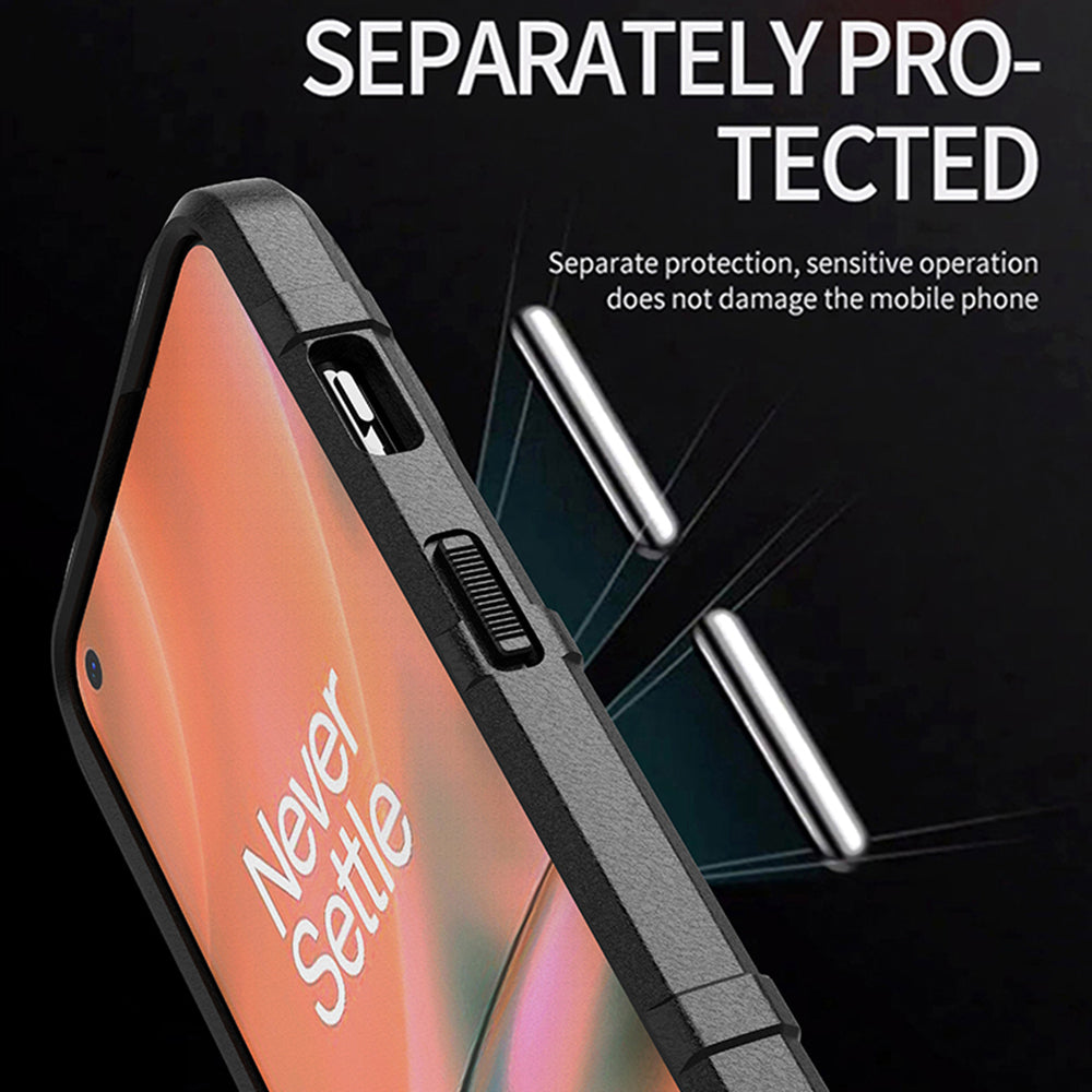 Full Body Rugged Square Grid Texture Shockproof Soft TPU Drop Protective Cover for OnePlus Nord 2 5G