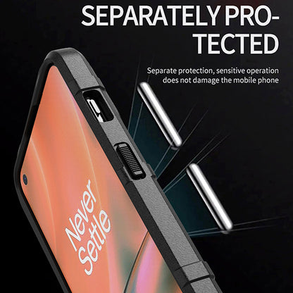 Full Body Rugged Square Grid Texture Shockproof Soft TPU Drop Protective Cover for OnePlus Nord 2 5G