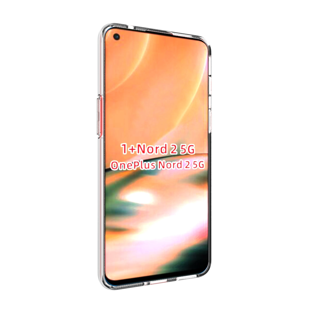 10Pcs/Pack Watermark Resistant TPU Phone Protective Cover Case for OnePlus Nord 2 5G