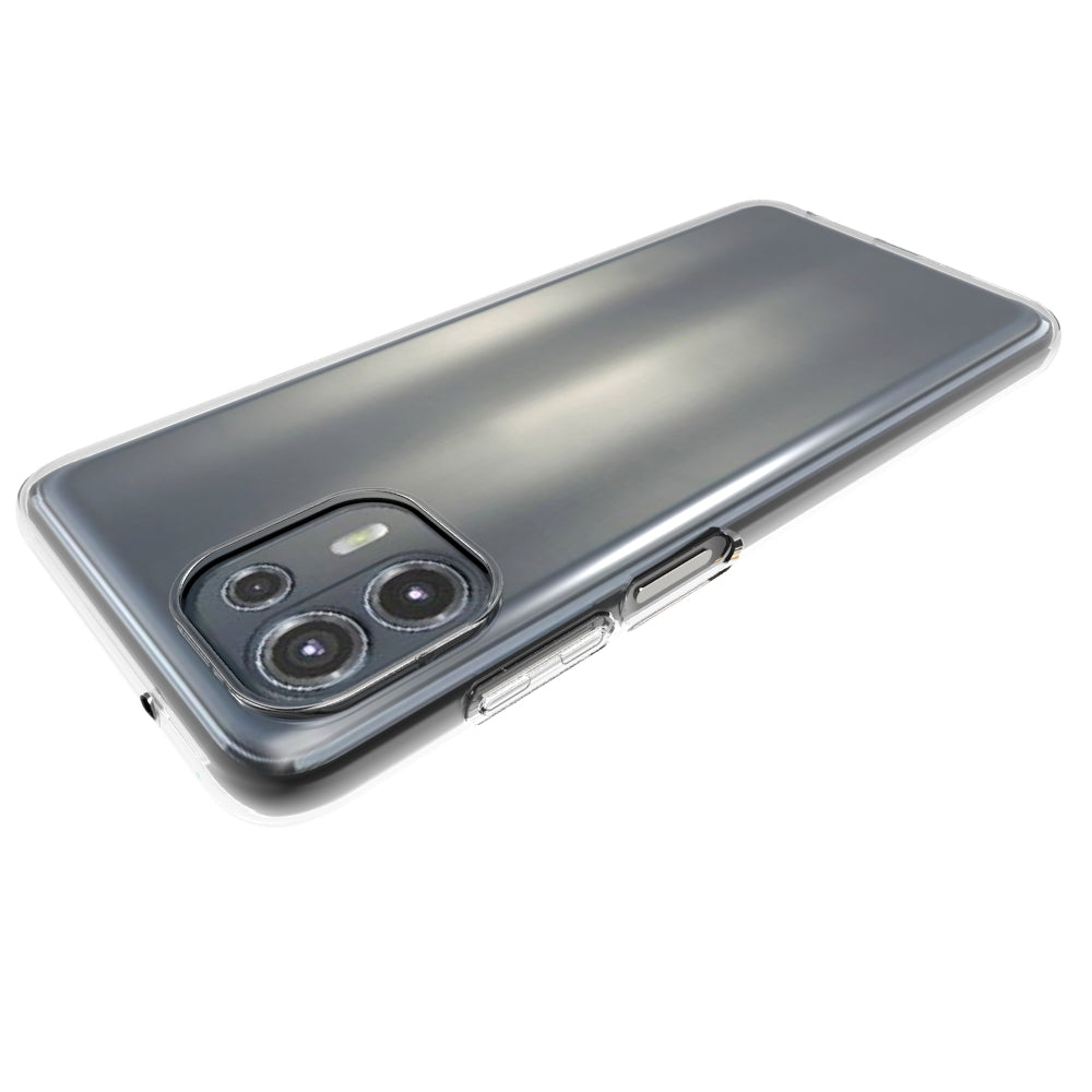 10Pcs/Pack Watermark Resistant Clear Flexible TPU Phone Case for Motorola Edge 20 Lite