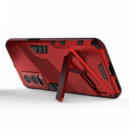 Full-Body Protection Slim Hard PC + Soft TPU Cover with Kickstand for OnePlus Nord 2 5G