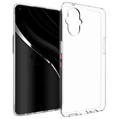 10Pcs/Pack Clear TPU Case for OnePlus Nord N20 5G/Oppo A96(China), Inner Watermark Resistant Protective Anti-Fall Phone Cover
