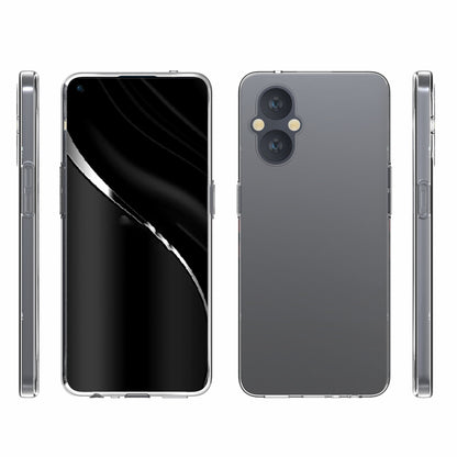 10Pcs/Pack Clear TPU Case for OnePlus Nord N20 5G/Oppo A96(China), Inner Watermark Resistant Protective Anti-Fall Phone Cover