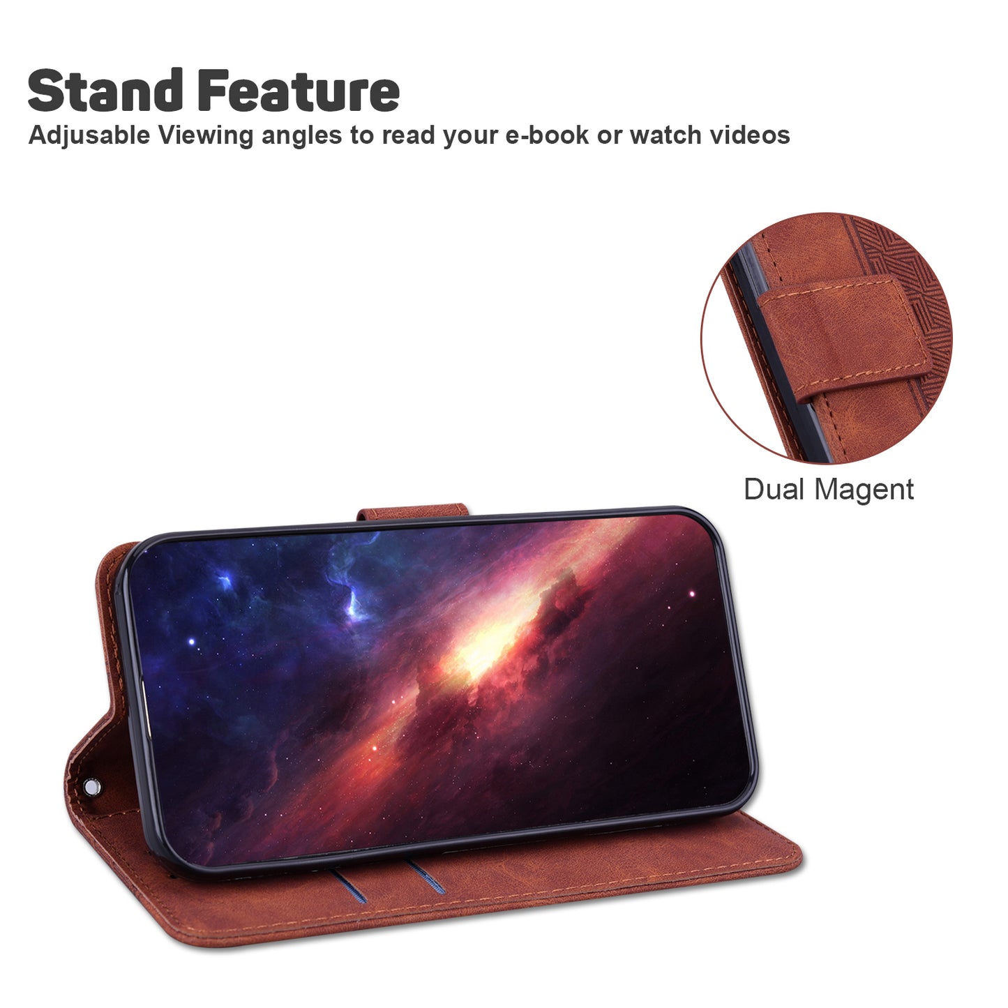 For OnePlus Nord N200 5G Imprinted Geometry Pattern PU Leather Magnetic Protection Cover Folding Stand Wallet Flip Folio Case with Strap