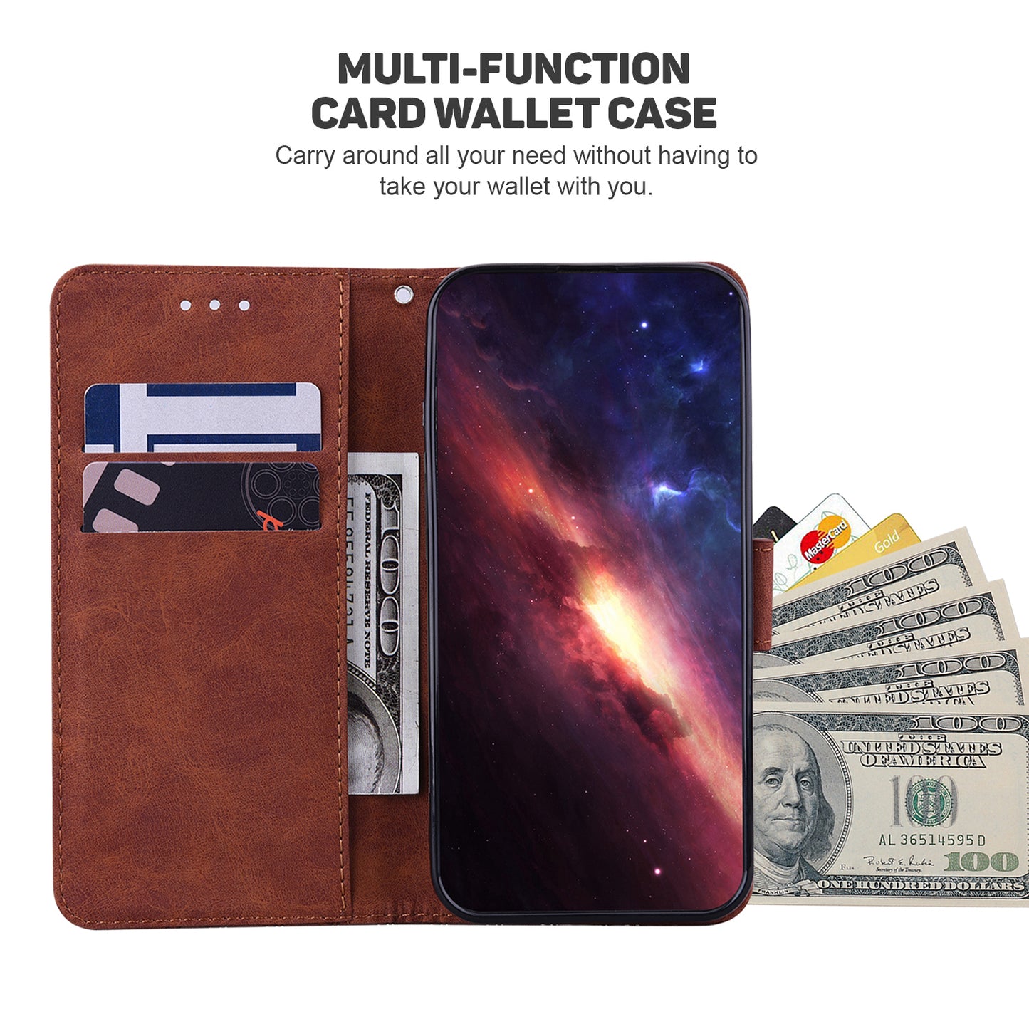 For OnePlus Nord N200 5G Imprinted Geometry Pattern PU Leather Magnetic Protection Cover Folding Stand Wallet Flip Folio Case with Strap