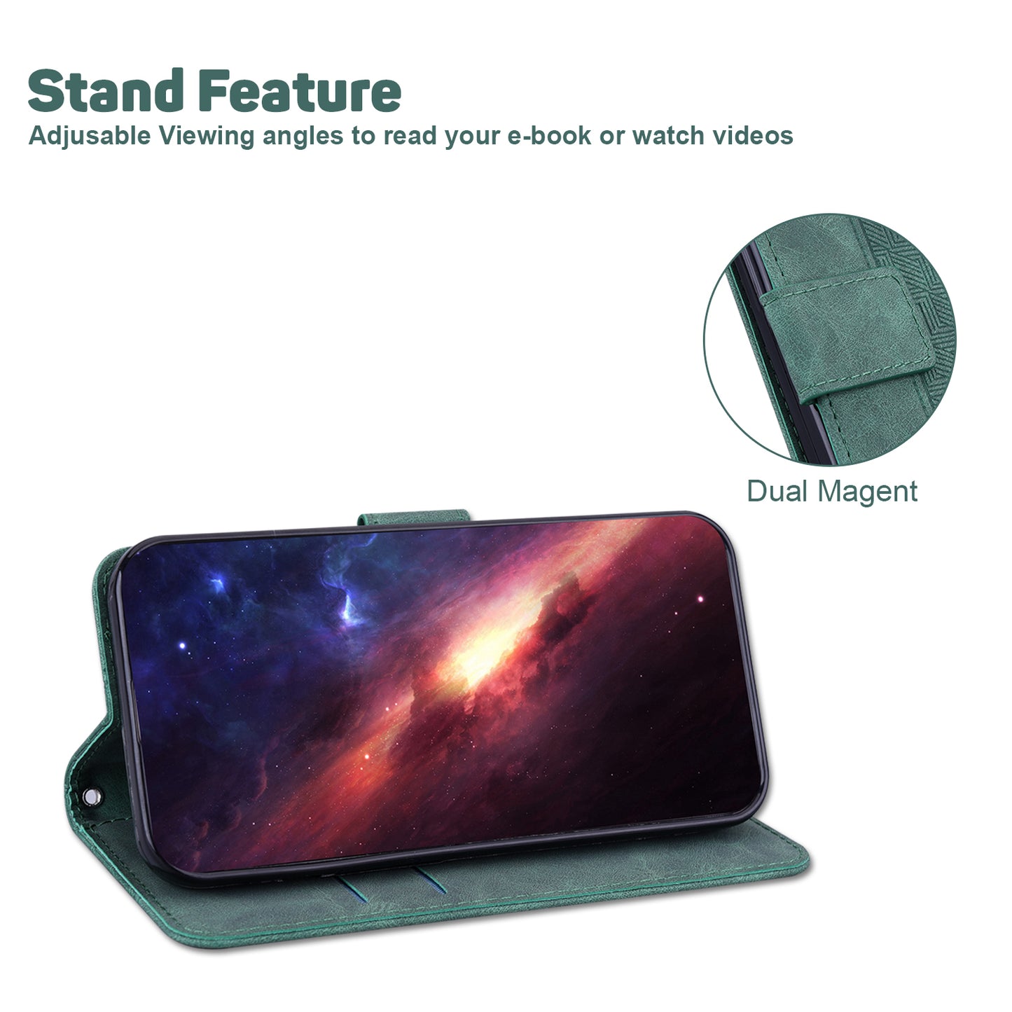 For OnePlus Nord N200 5G Imprinted Geometry Pattern PU Leather Magnetic Protection Cover Folding Stand Wallet Flip Folio Case with Strap