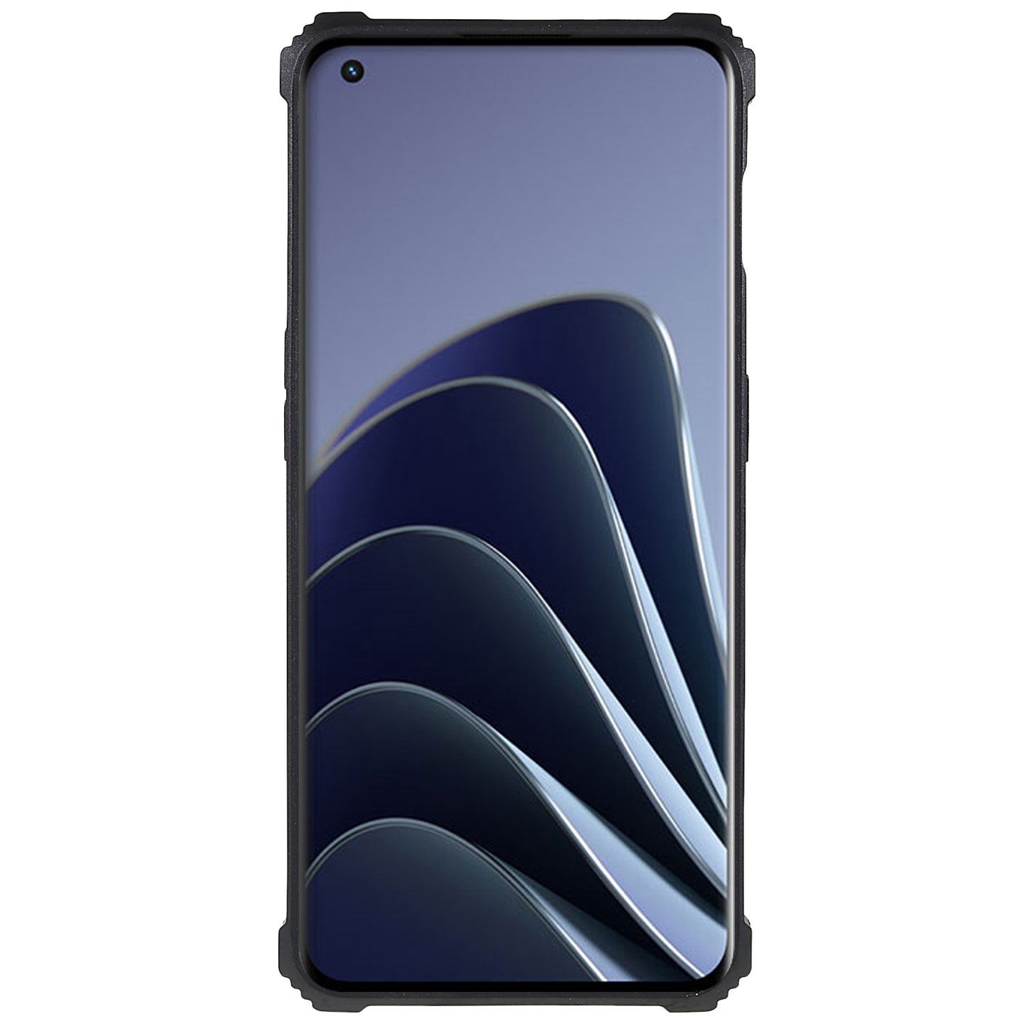 PC TPU Combo Armor Phone Case for OnePlus 10 Pro, Double Protection Anti-fall Kickstand and Magnetic Metal Sheet Hybrid Phone Case