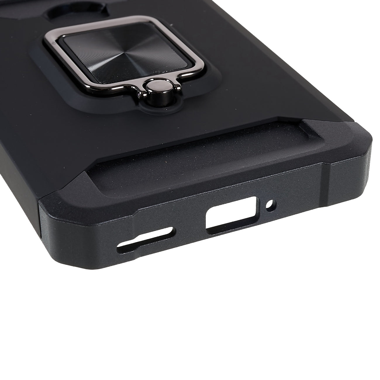 For OnePlus 10 Pro Wear-resistant PC + TPU Camera Slider Anti-drop Card Slot + Metal Kickstand Design Case