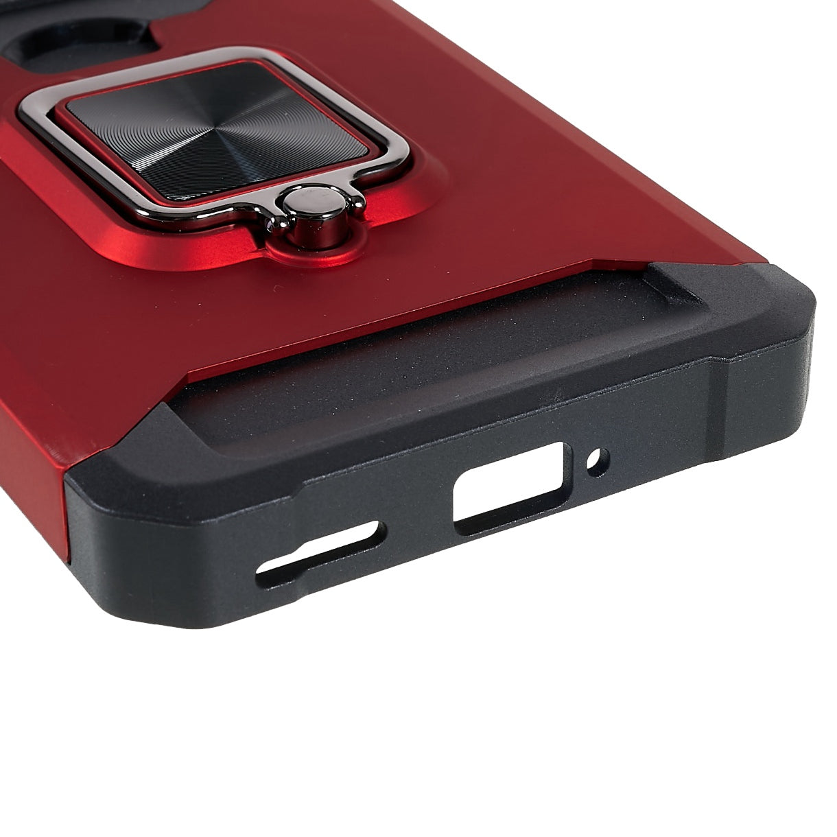 For OnePlus 10 Pro Wear-resistant PC + TPU Camera Slider Anti-drop Card Slot + Metal Kickstand Design Case