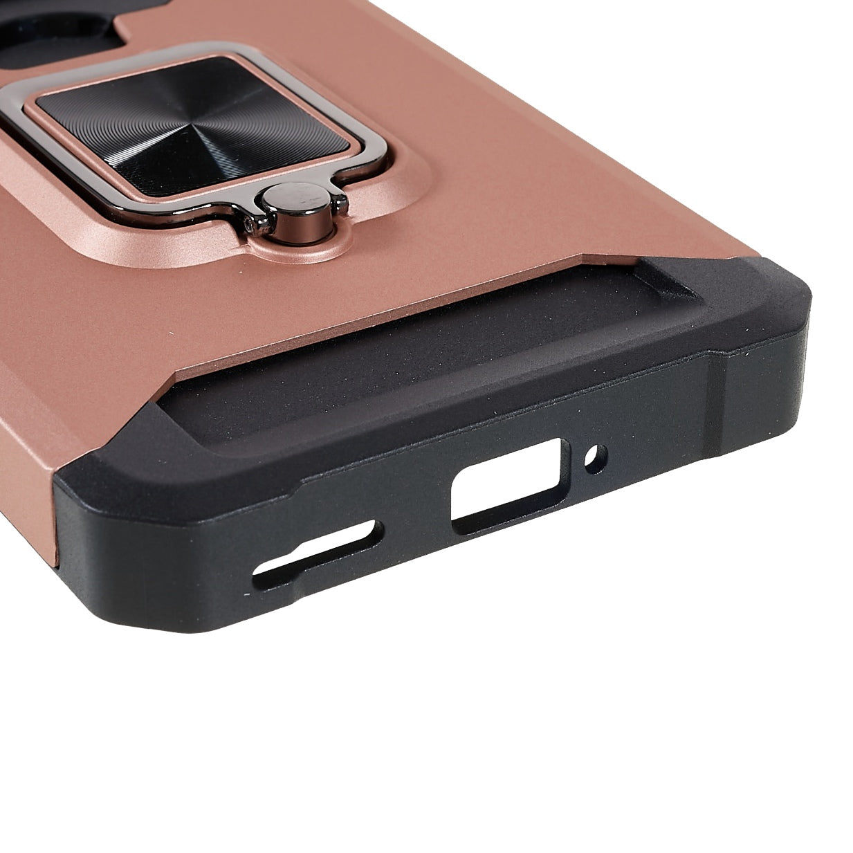 For OnePlus 10 Pro Wear-resistant PC + TPU Camera Slider Anti-drop Card Slot + Metal Kickstand Design Case