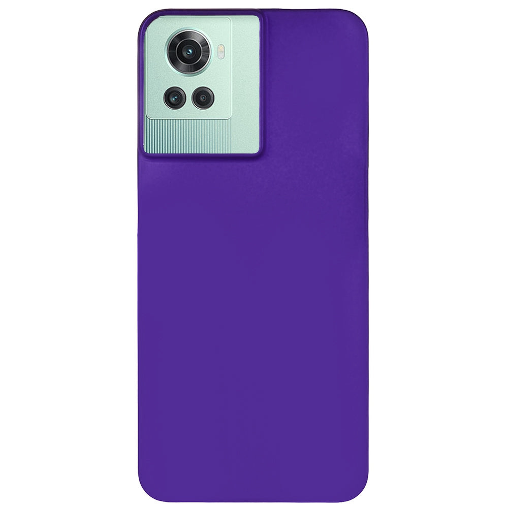 For OnePlus 10R 5G/Ace 5G Shockproof Anti-scratch Rubberized Glossy Surface Protective Cover Hard PC Cell Phone Case