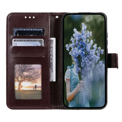 For OnePlus 10R 5G/Ace 5G Anti-scratch Stand Cover Mandala Flower Pattern Imprinted PU Leather Wallet Flip Case with Wrist Strap