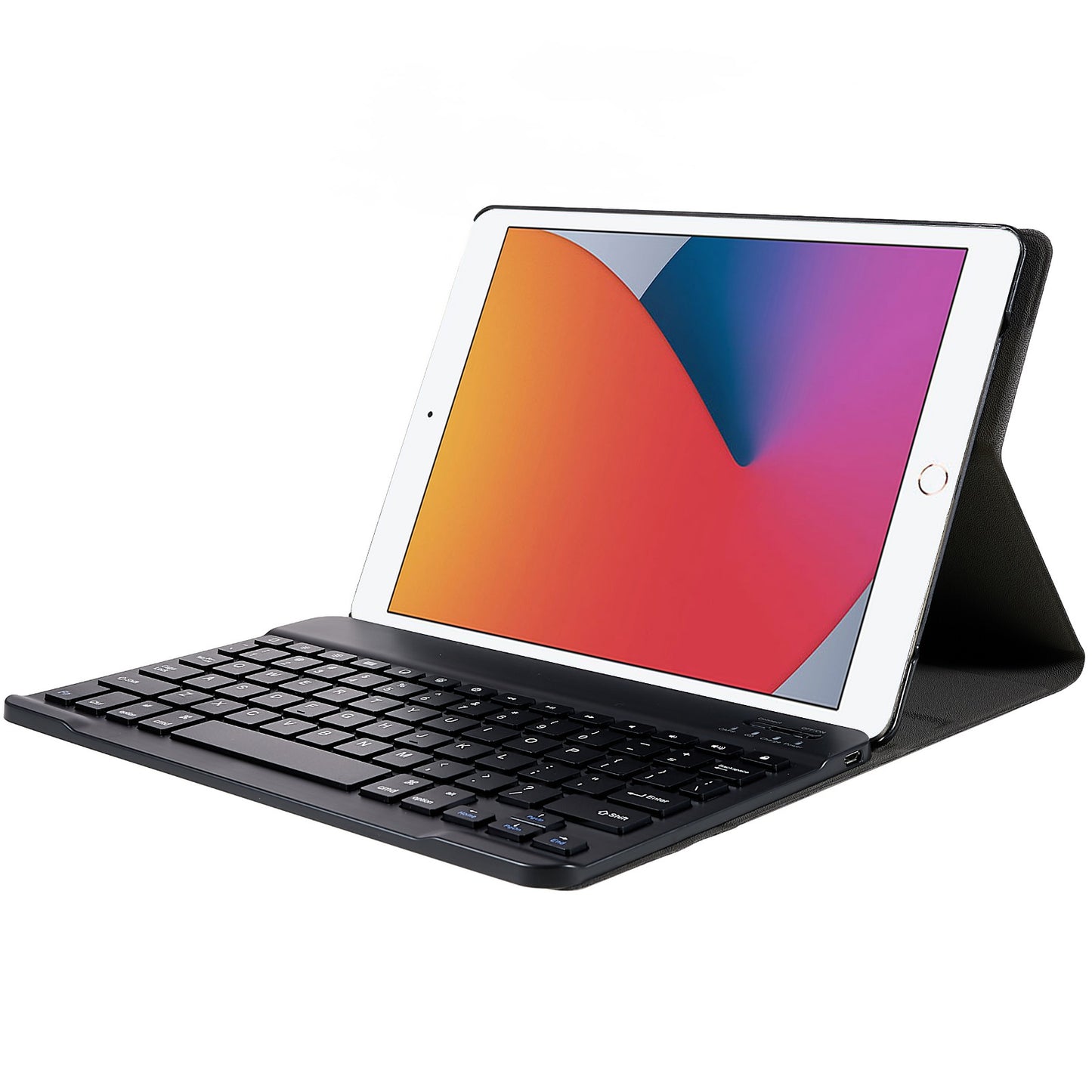 Universal 9.7-inch Bluetooth Keyboard Leather Case for iPad 9.7 (2017)/Pro 9.7/iPad Air 2/Air