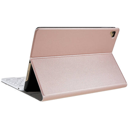 Universal 9.7-inch Bluetooth Keyboard Leather Case for iPad 9.7 (2017)/Pro 9.7/iPad Air 2/Air