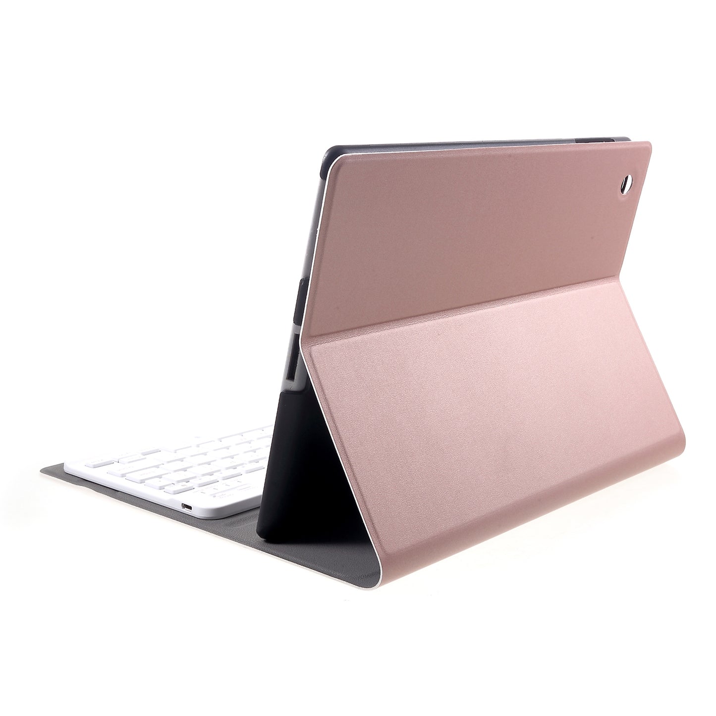 Detachable 2-in-1 Bluetooth Keyboard + Leather Stand Case Cover for iPad 4 / 3 / 2 Foldable Keyboard Set
