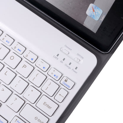 Detachable 2-in-1 Bluetooth Keyboard + Leather Stand Case Cover for iPad 4 / 3 / 2 Foldable Keyboard Set