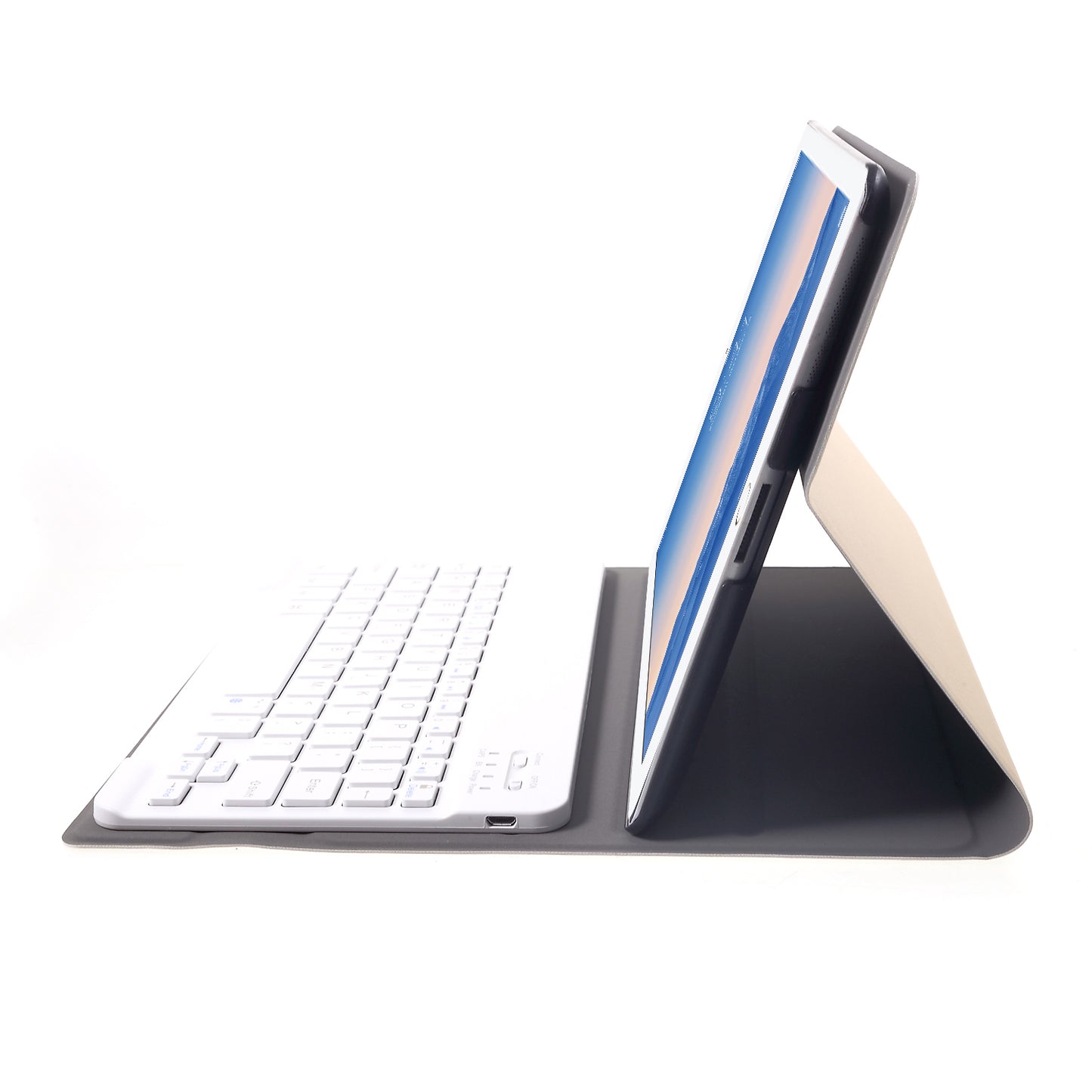 Detachable 2-in-1 Bluetooth Keyboard + Leather Stand Case Cover for iPad 4 / 3 / 2 Foldable Keyboard Set