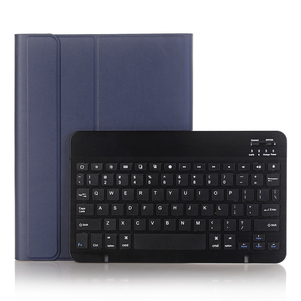 2-in-1 Bluetooth Keyboard with Removable Leather Stand Protective Case and Pen Slot for iPad Pro 10.5-inch (2017)
