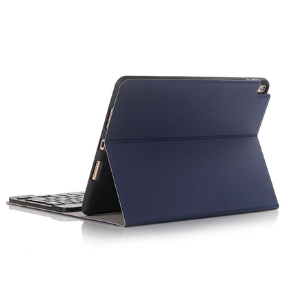 2-in-1 Bluetooth Keyboard with Removable Leather Stand Protective Case and Pen Slot for iPad Pro 10.5-inch (2017)