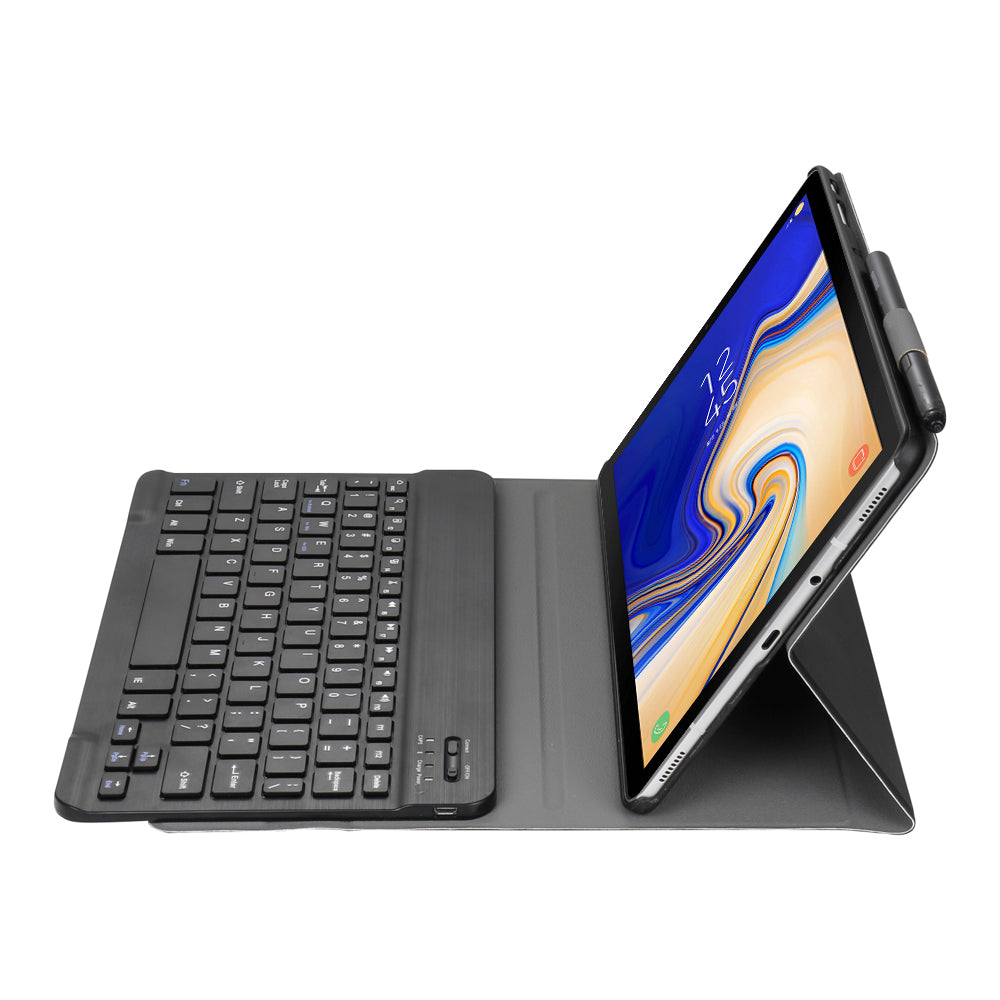 Detachable Bluetooth Keyboard PU Leather Protection Cover Case for Samsung Galaxy Tab A 10.5 (2018) T590 T595